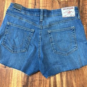 True Religion Maise Jean Shorts NWT size 30